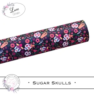 ⋅ Sugar Skulls ⋅ Luxe Grain Vegan Faux Leather