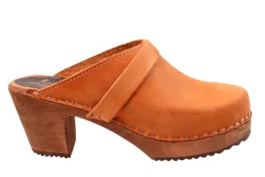 131 Highwood Clog | Brown Oiled Nubuck
