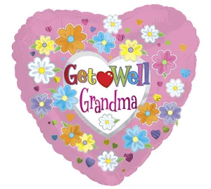 18" Get Well Grandma
