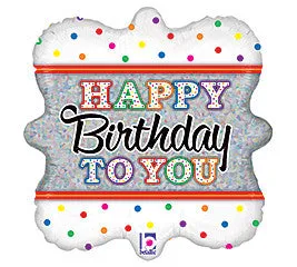 18" Happy Birthday To You (curvy)