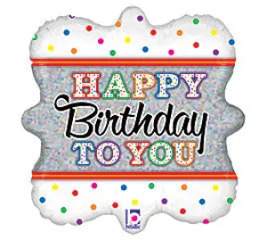 18" Happy Birthday To You (curvy)