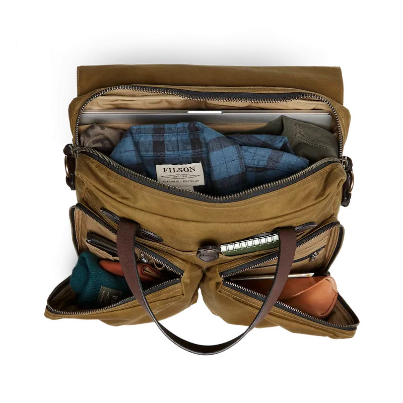 20231633 Filson 24 Hour Tin Briefcase
