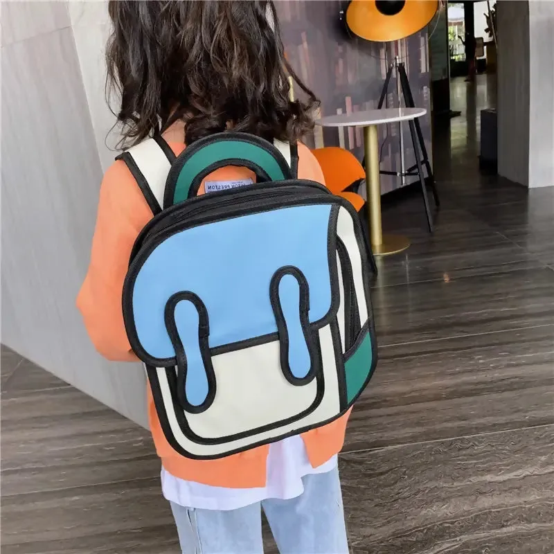 3D Paint Backpack