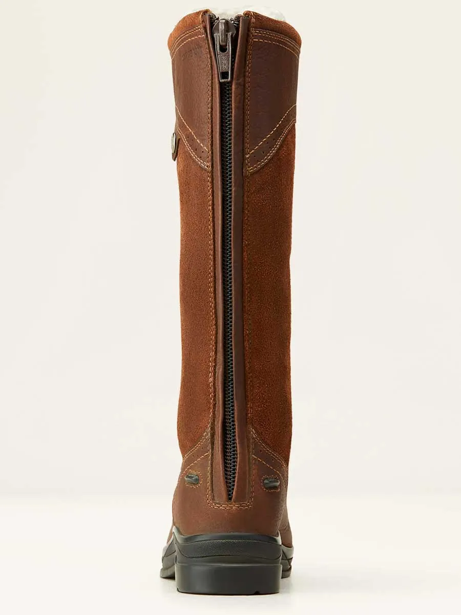 40% OFF - ARIAT Wythburn Tall Boots - Womens Waterproof Insulated - Dark Brown - Size: UK 3