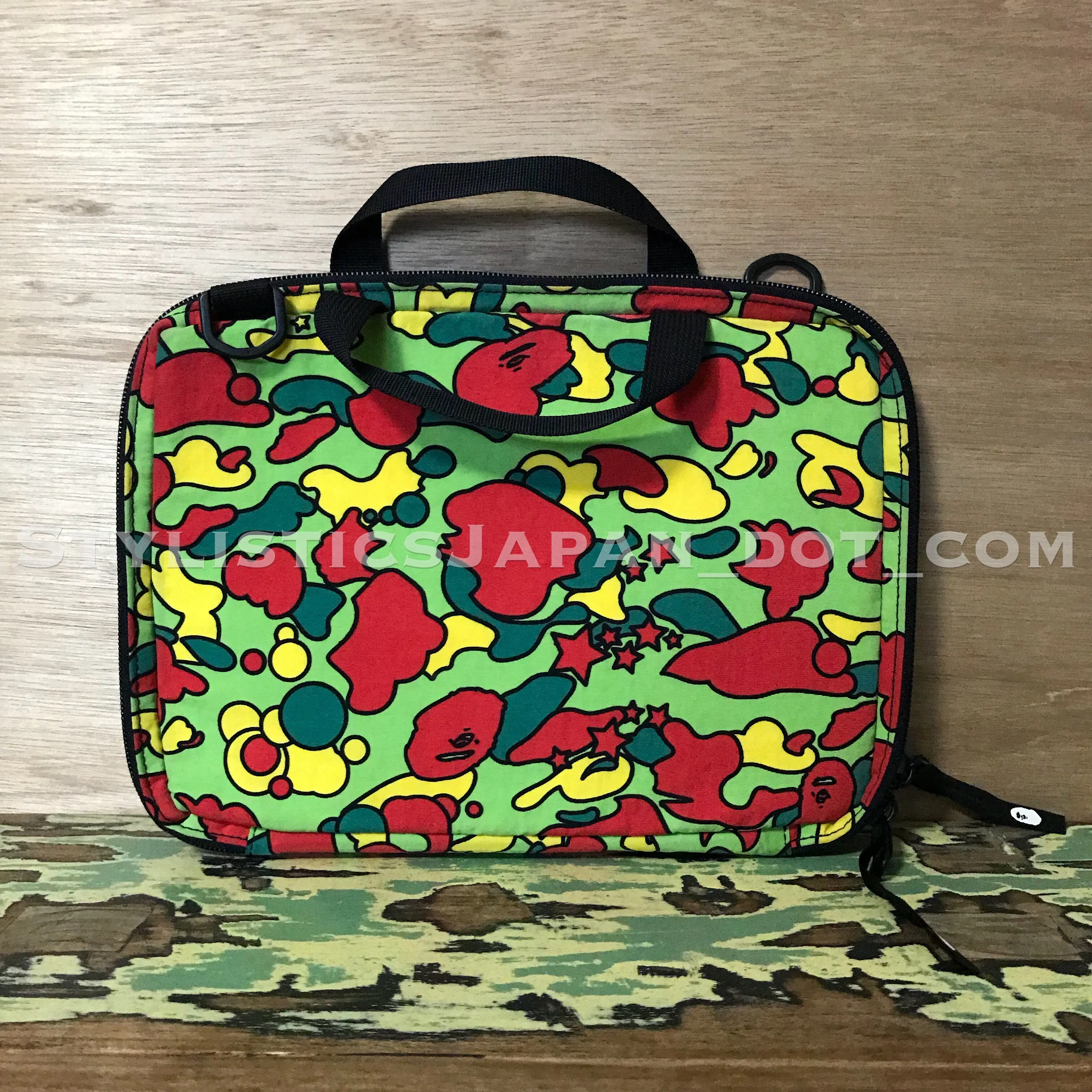 A Bathing Ape Bape Psyche Camo Tablet Case Red