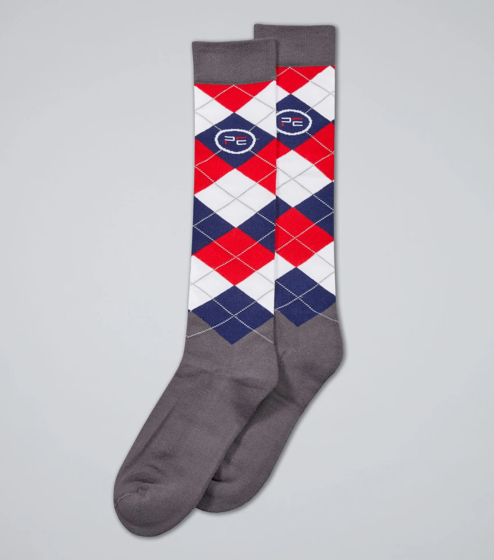 Adults 4 Season Riding Socks (2 Pairs) Classic Check
