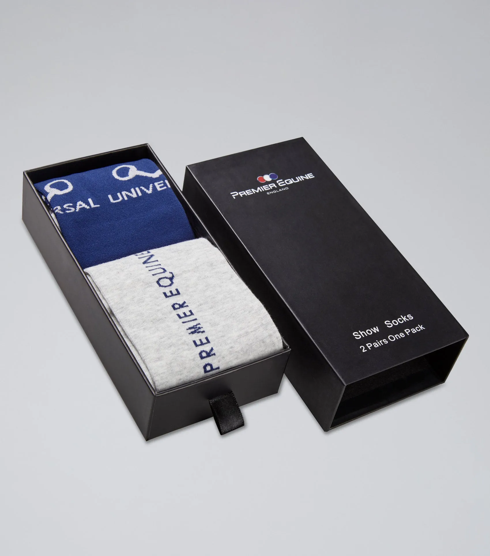 Adults Thin Stretch Riding Socks (2 Pairs) Navy