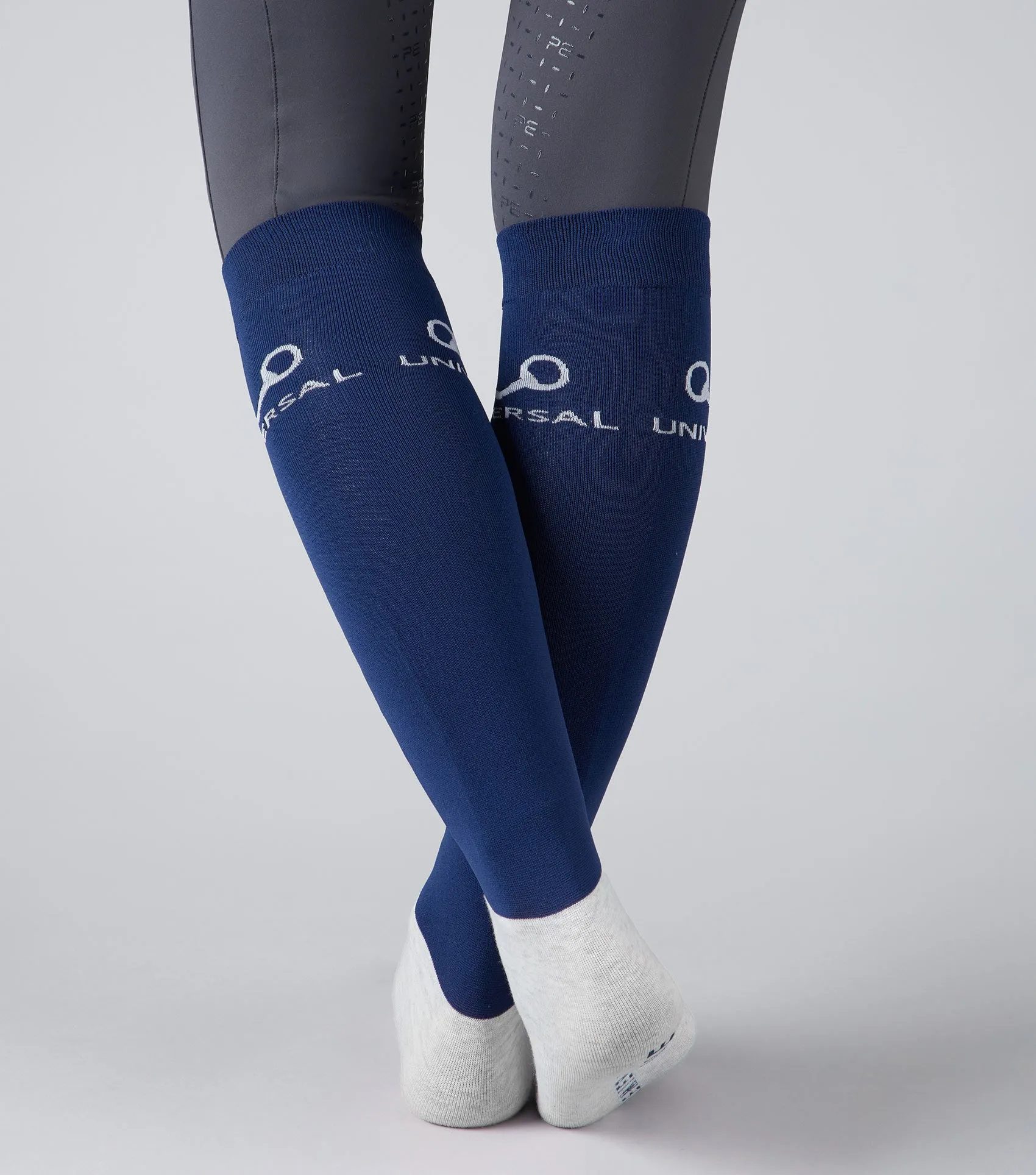 Adults Thin Stretch Riding Socks (2 Pairs) Navy