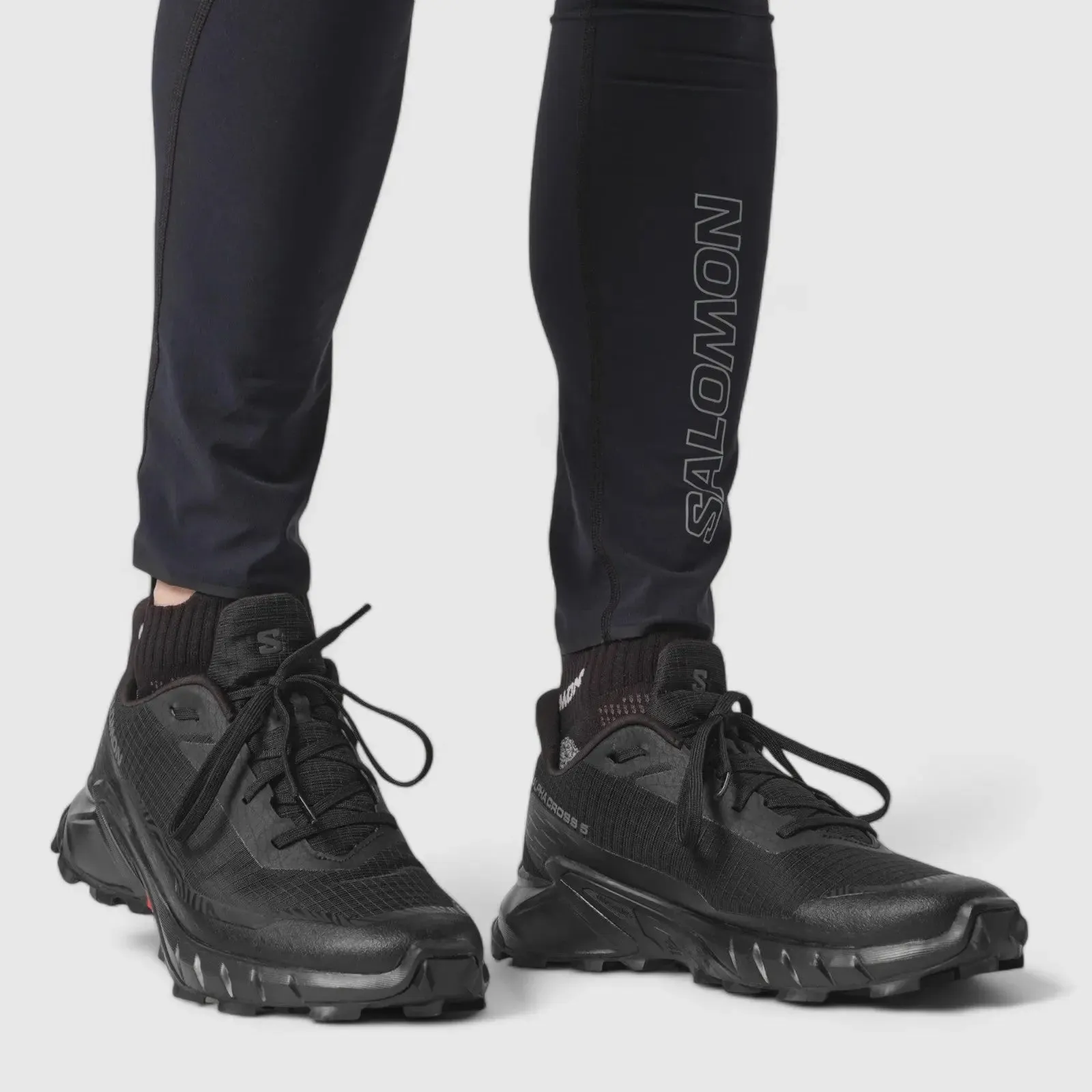 Alphacross Mens 5 Black Black Ebony