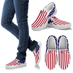 America Women's Slip Ons
