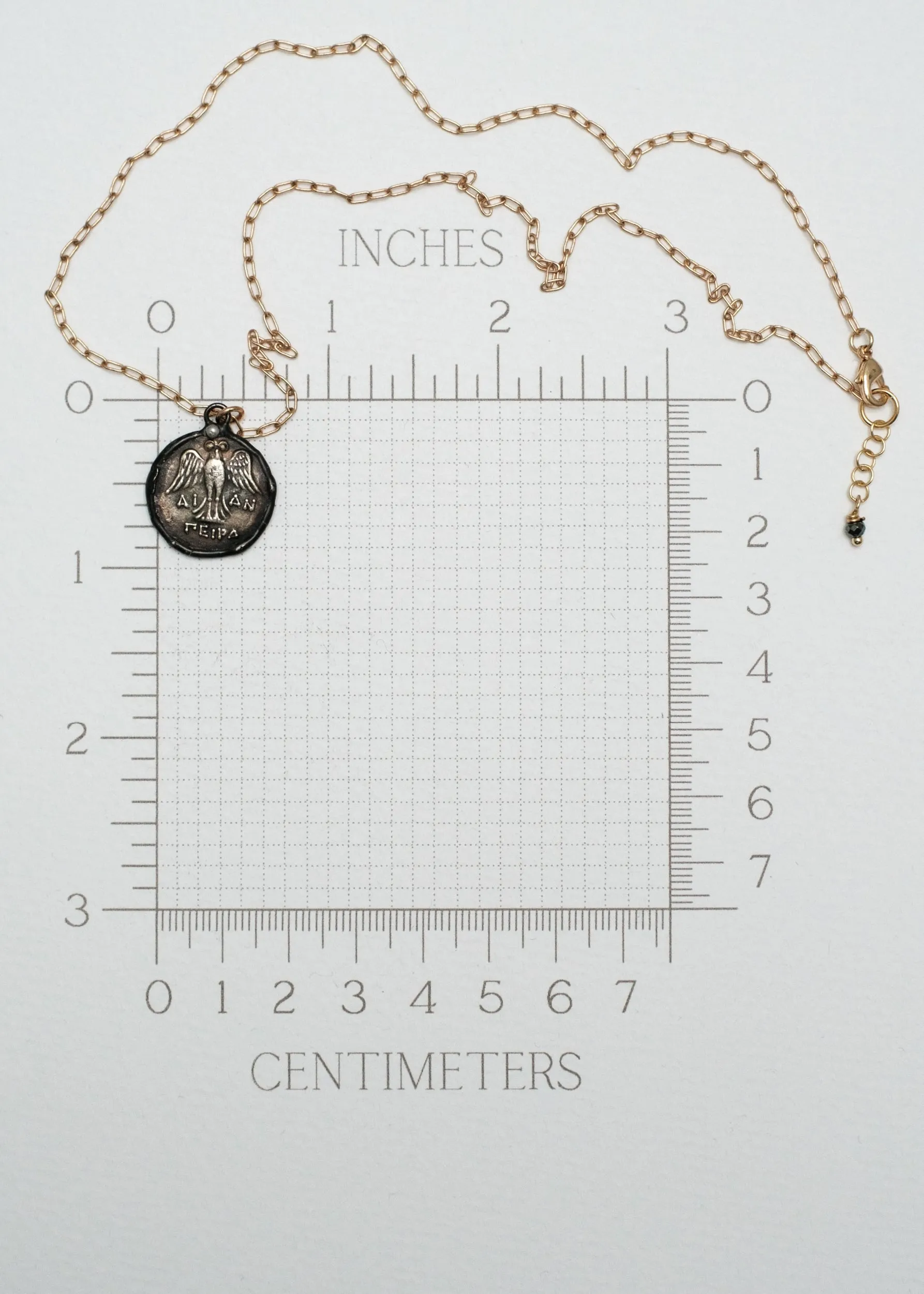 Ancient Greek Owl Necklace