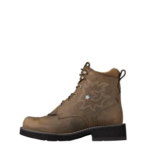 Ariat Probaby Western Lacer Driftwood Brown b