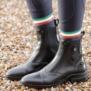 Aspley Ladies Leather Paddock/Riding Boots