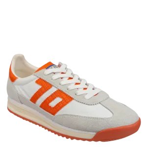 BACK 70 - BARKLEY JOGGER in WHITE ORANGE Sneakers