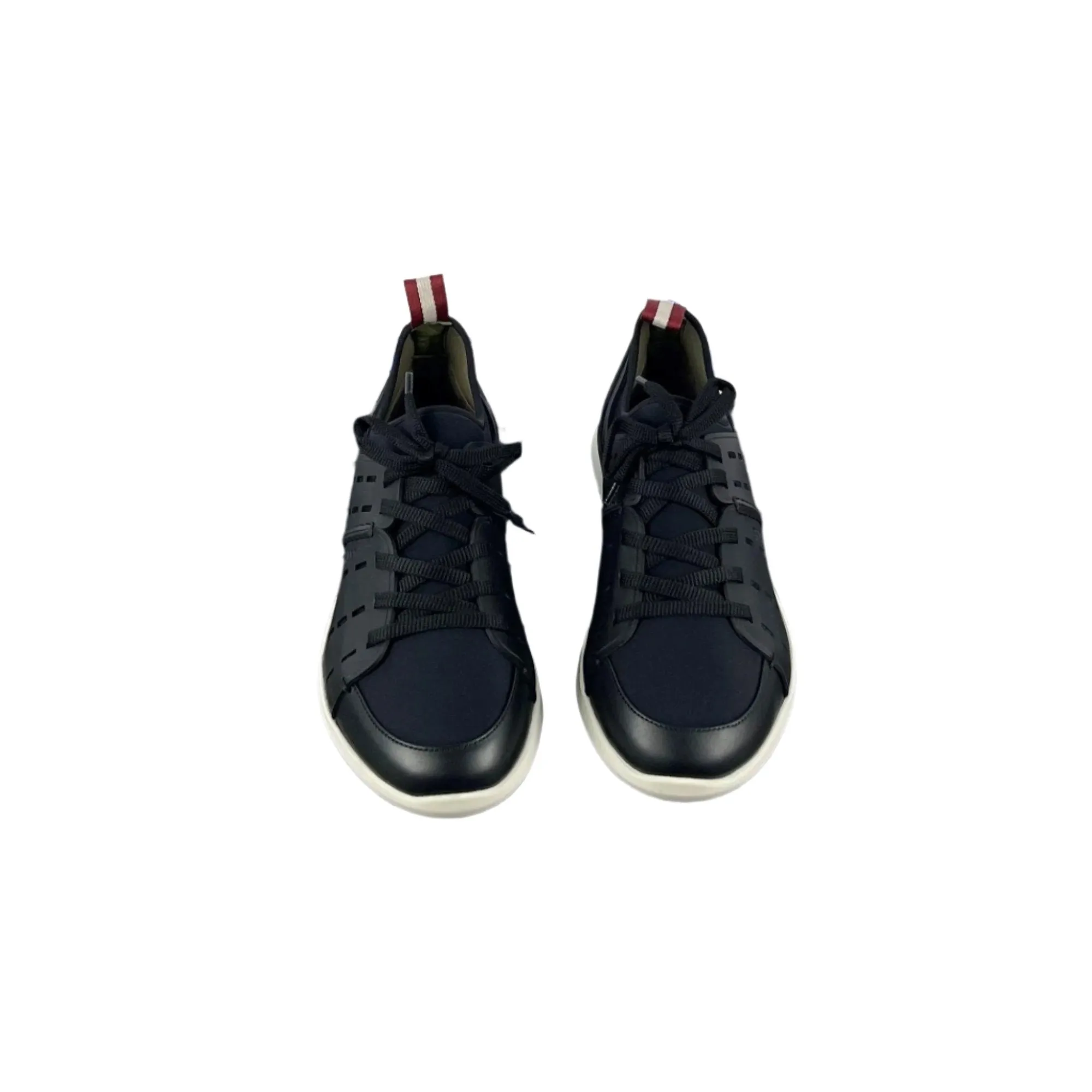 Bally Mens Avary Black Leather Sneakers