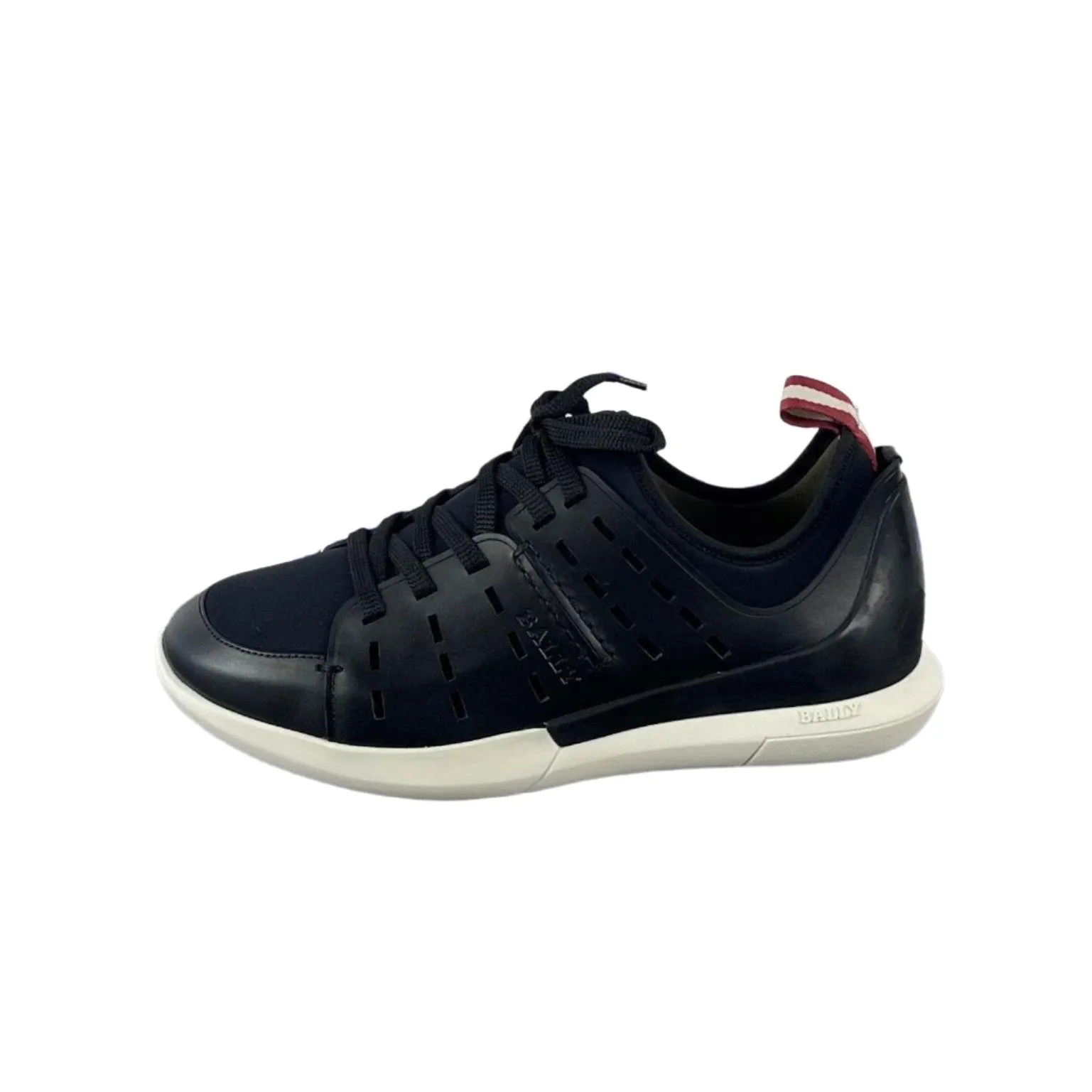 Bally Mens Avary Black Leather Sneakers