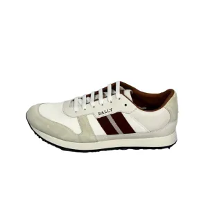 Bally Sprinter White Suede Low Top Sneakers