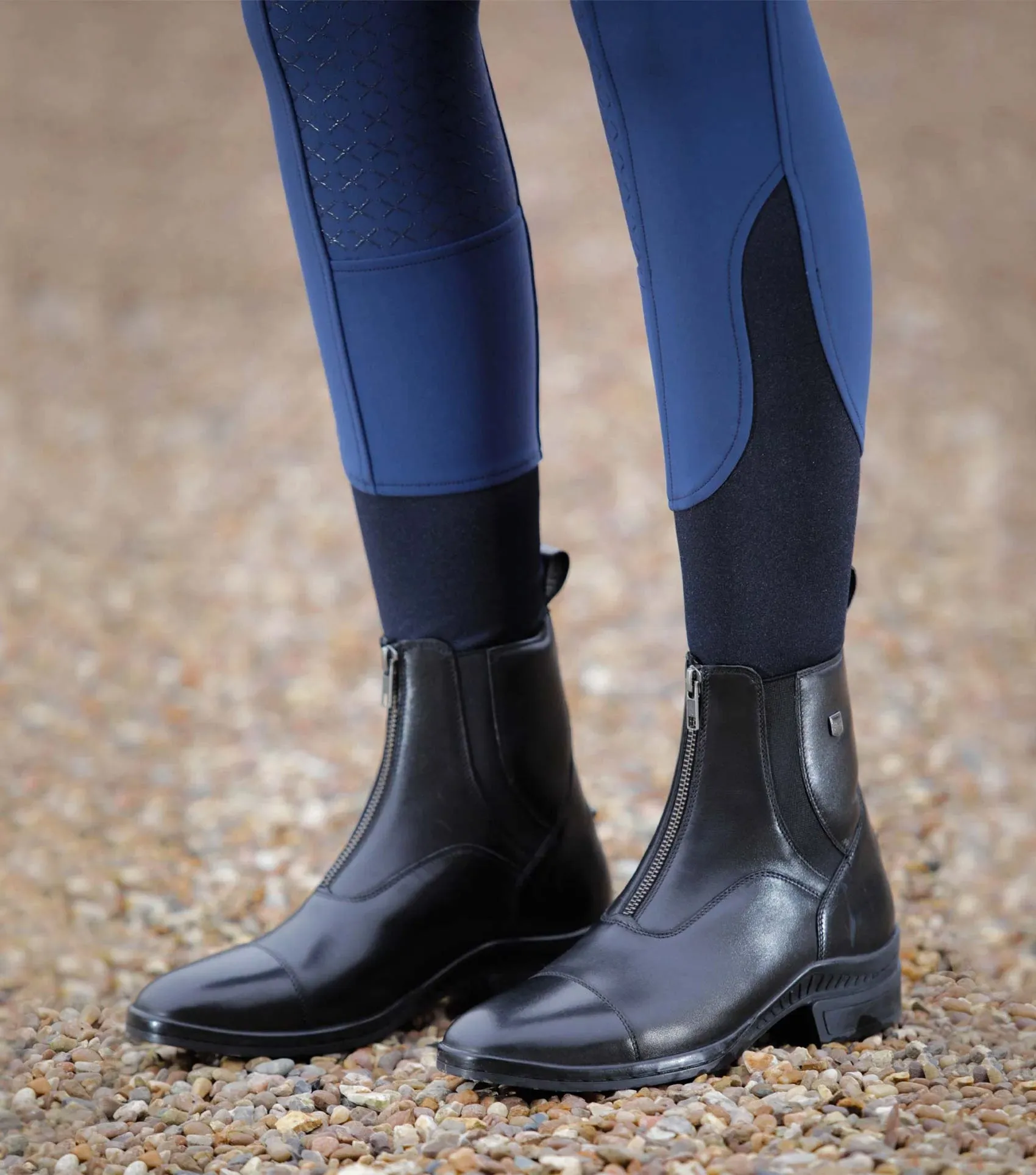 Balmoral Leather Paddock/Riding Boots Black