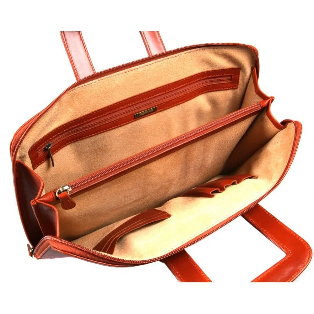 Belgrave Portfolio With Handles - Light Tan