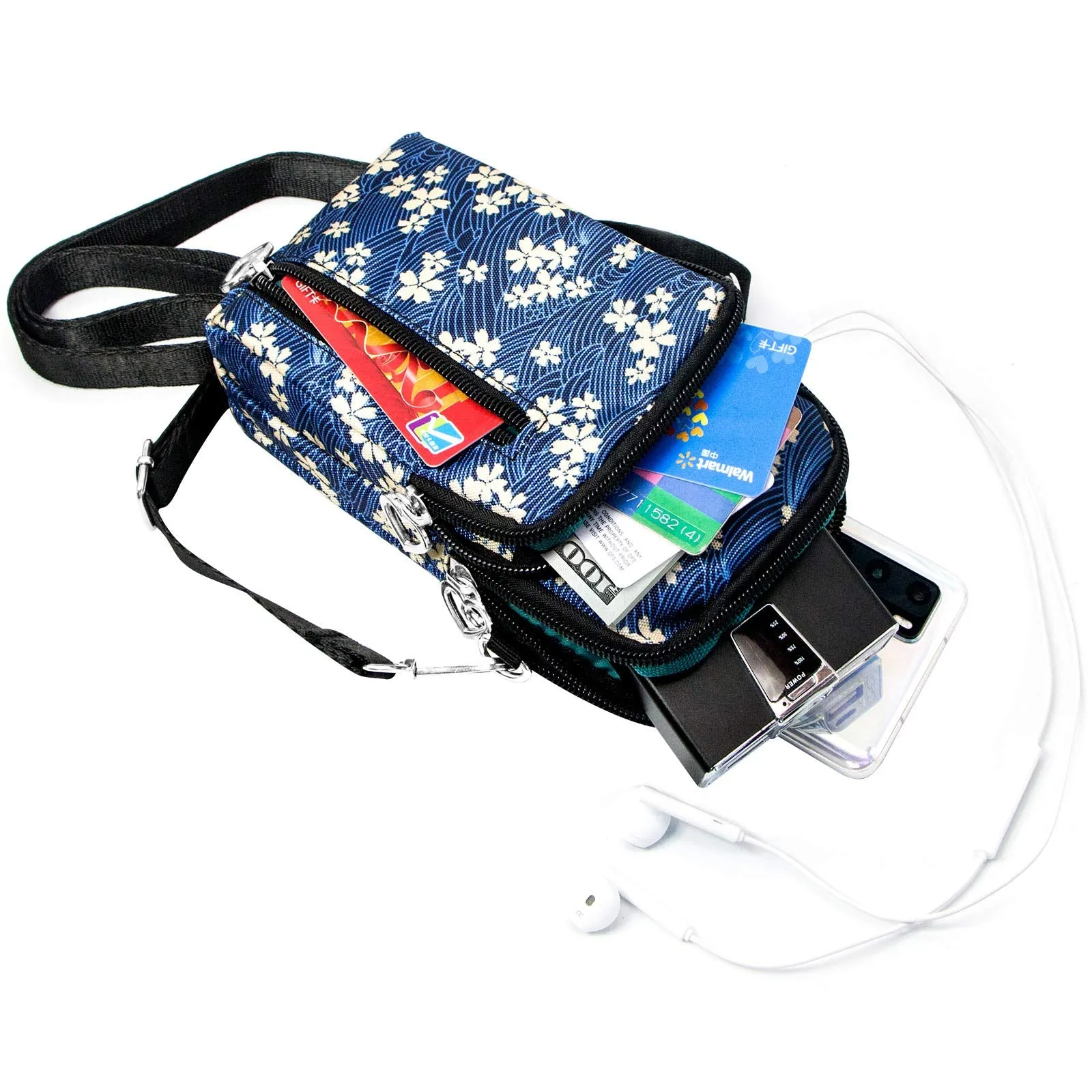 BIAOTIE Lightweight Small Crossbody bags Cell Phone Purses Travel Pouch Shoulder Bag for Women (D-09)