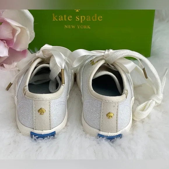 Big Girls Keds Kate Spade New York Champion Glitter Sneakers