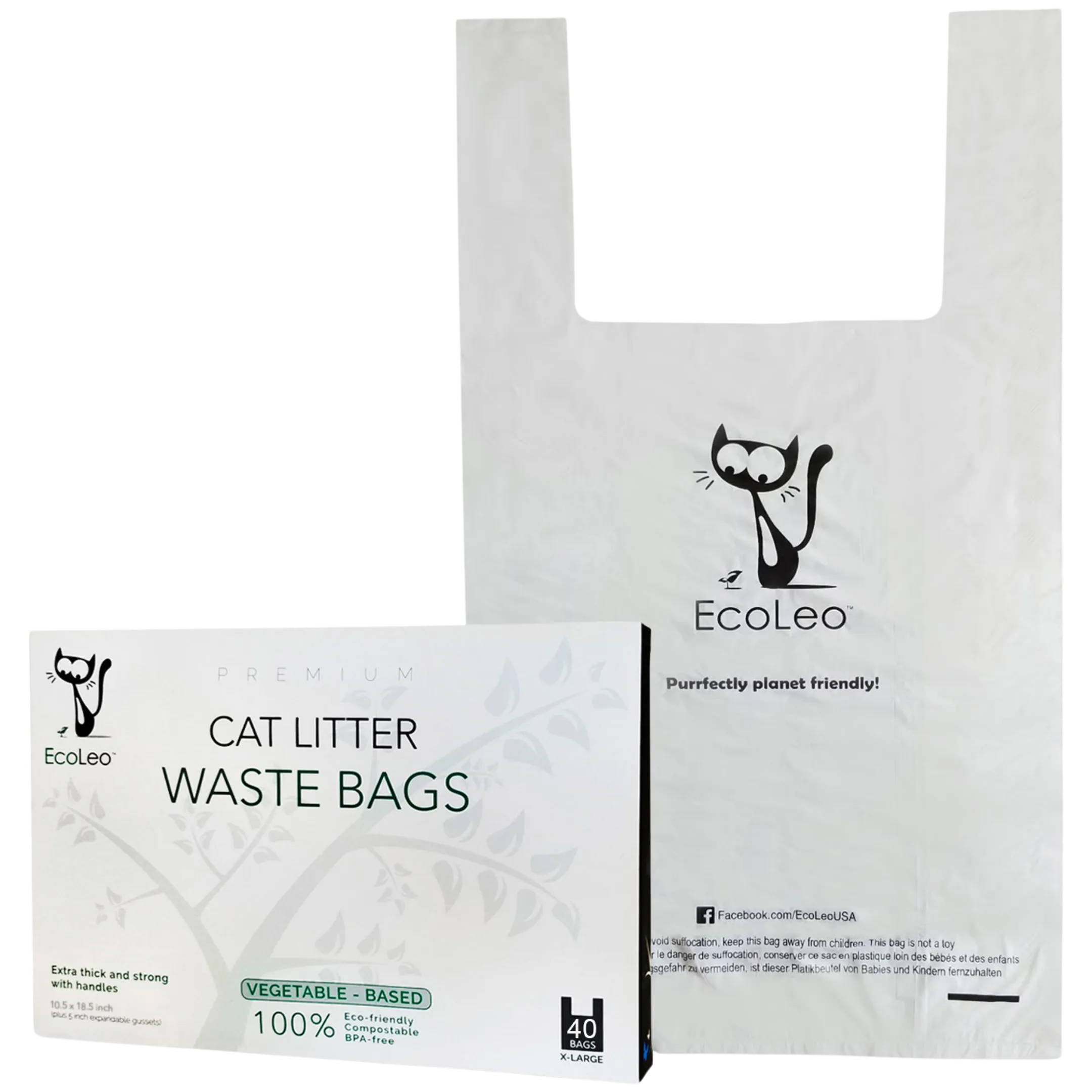 Biodegradable Cat Litter Waste Poop Bags
