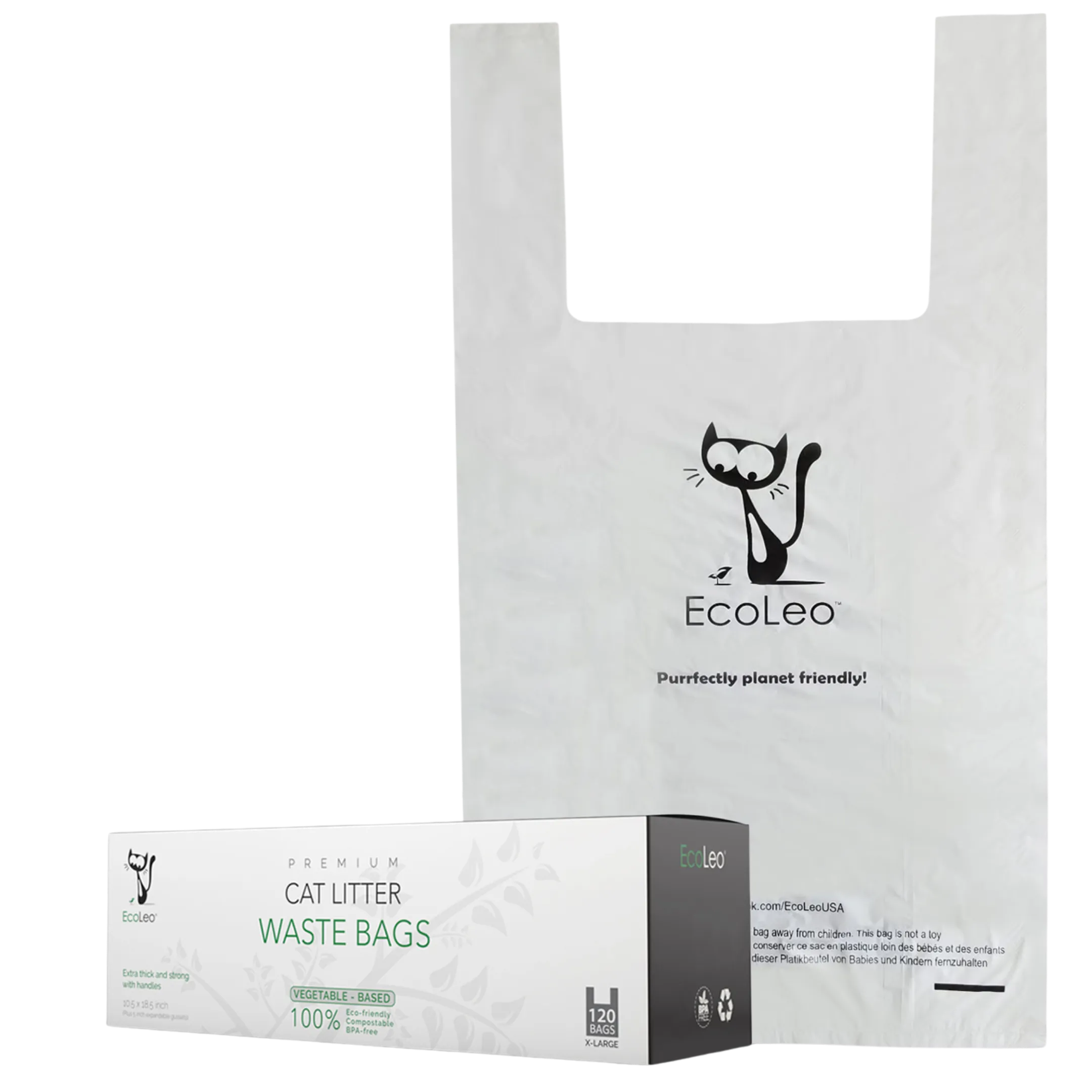 Biodegradable Cat Litter Waste Poop Bags