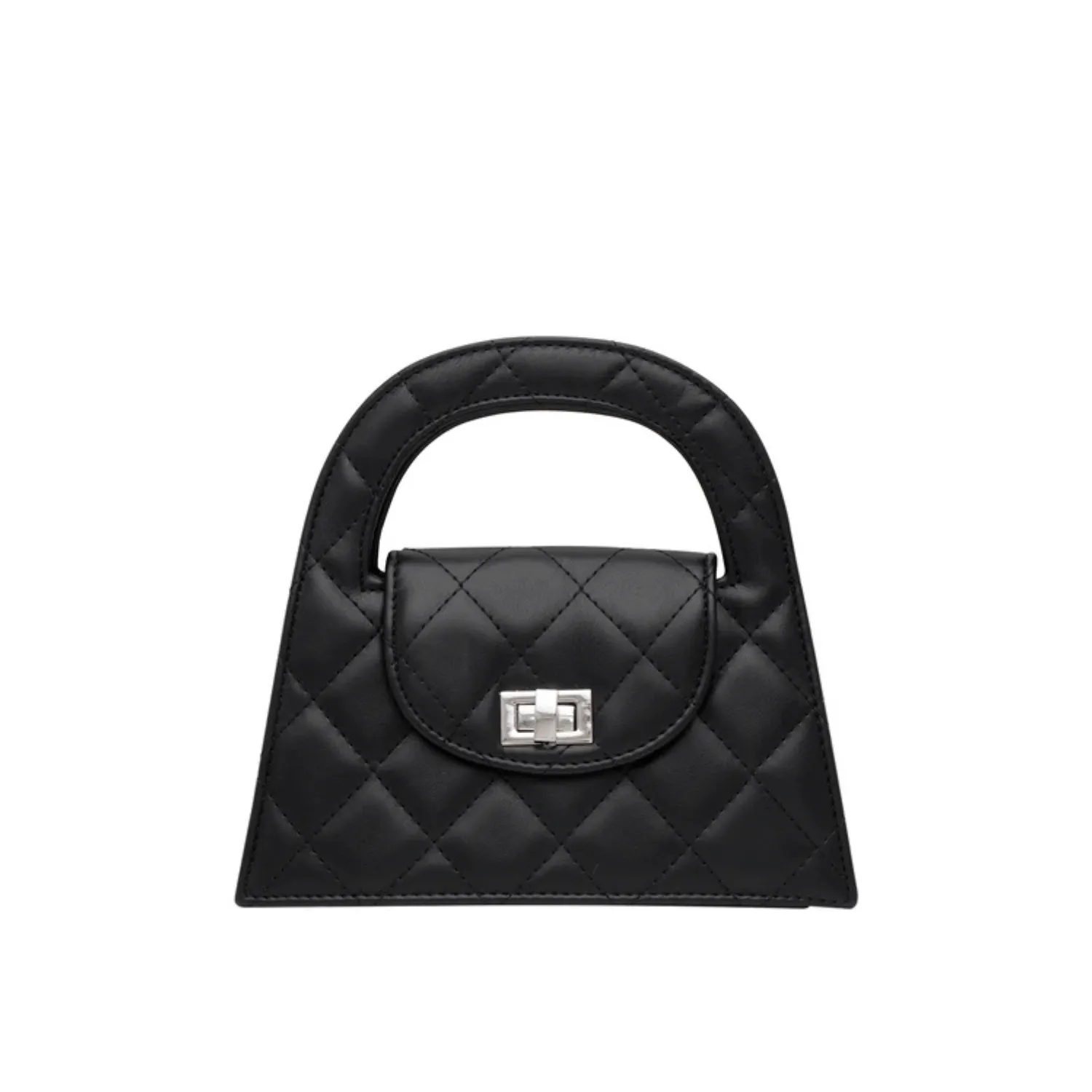 Black Quilted Bag