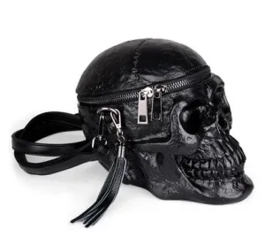 Black Skull Head Fashion Bag