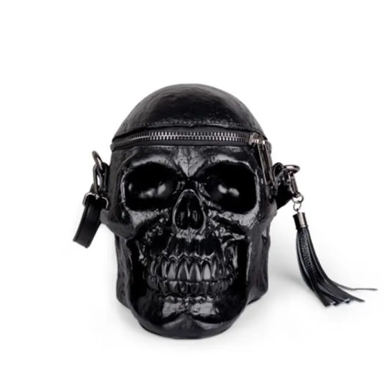 Black Skull Head Fashion Bag