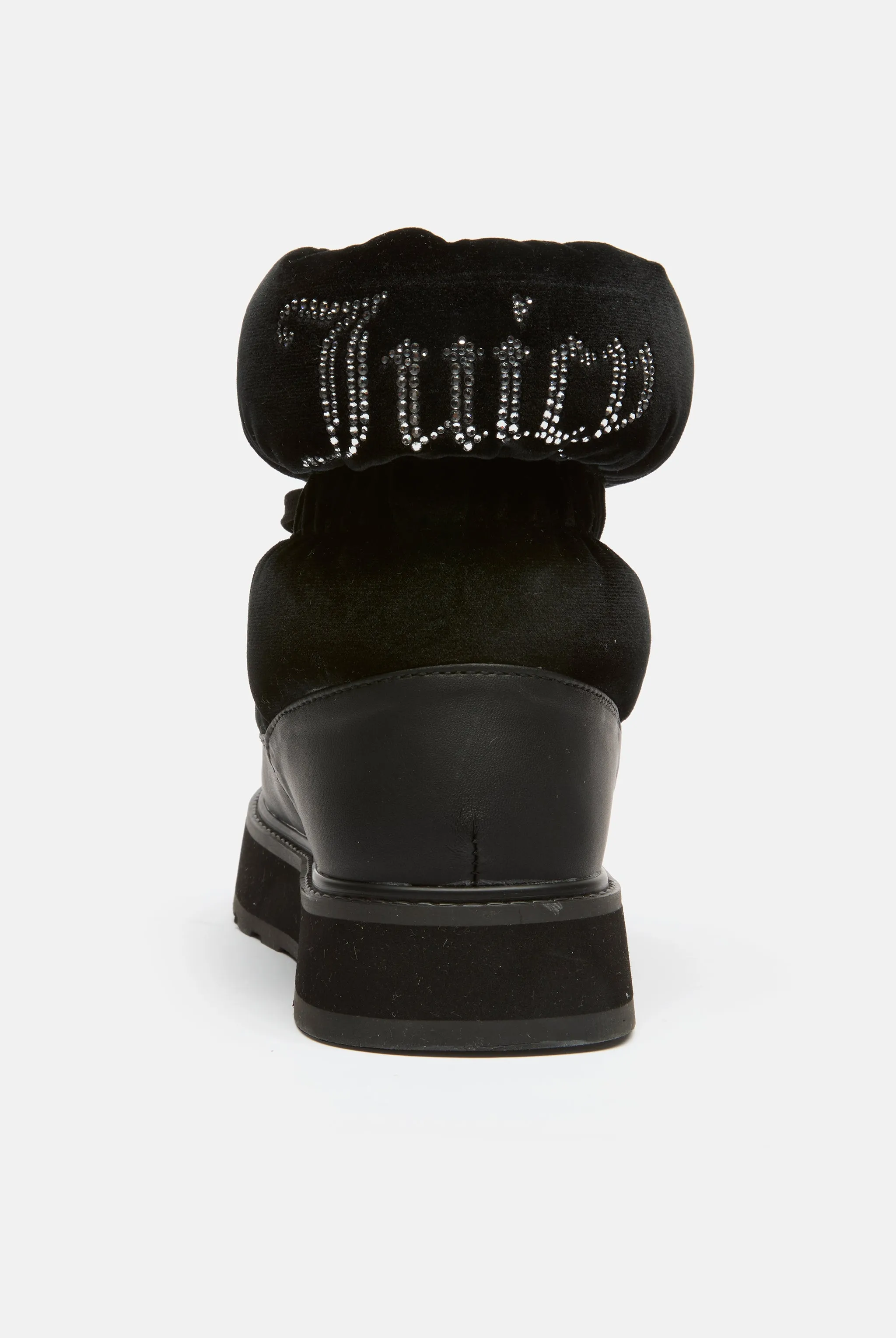 BLACK ULTRA VELOUR ALPINE BOOT