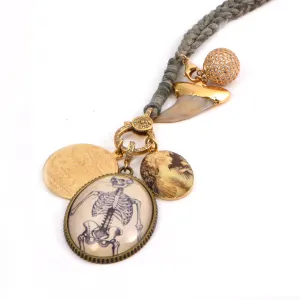 Braided Leather Necklace