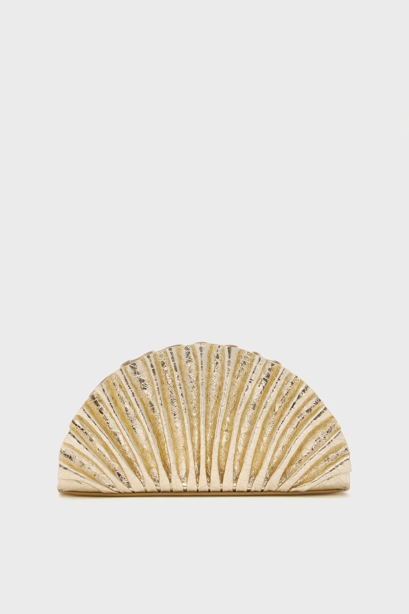 Bright Brass Mini Nala Clutch