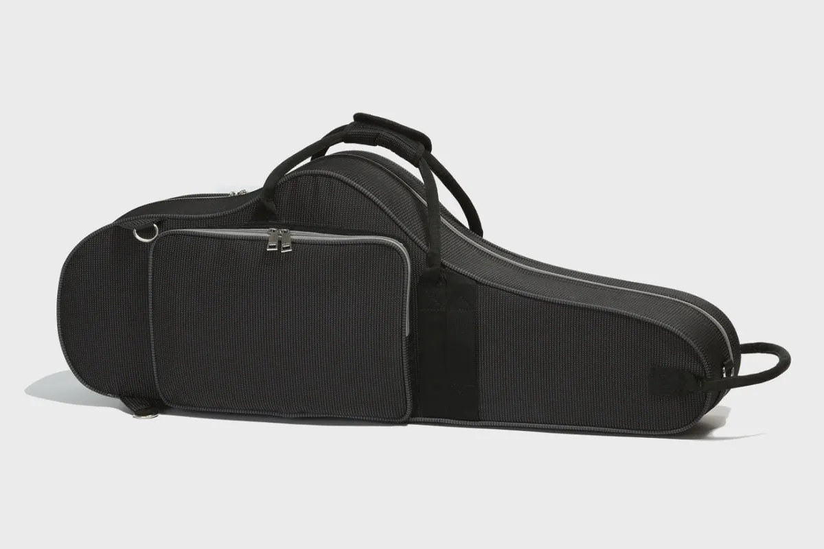 BROPRO Wooden Curved Tenor saxophone case - Orchestra Style - W701CTP