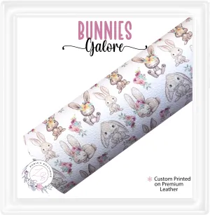 ⋅ Bunnies Galore ⋅ Premium Custom Vegan Faux Leather