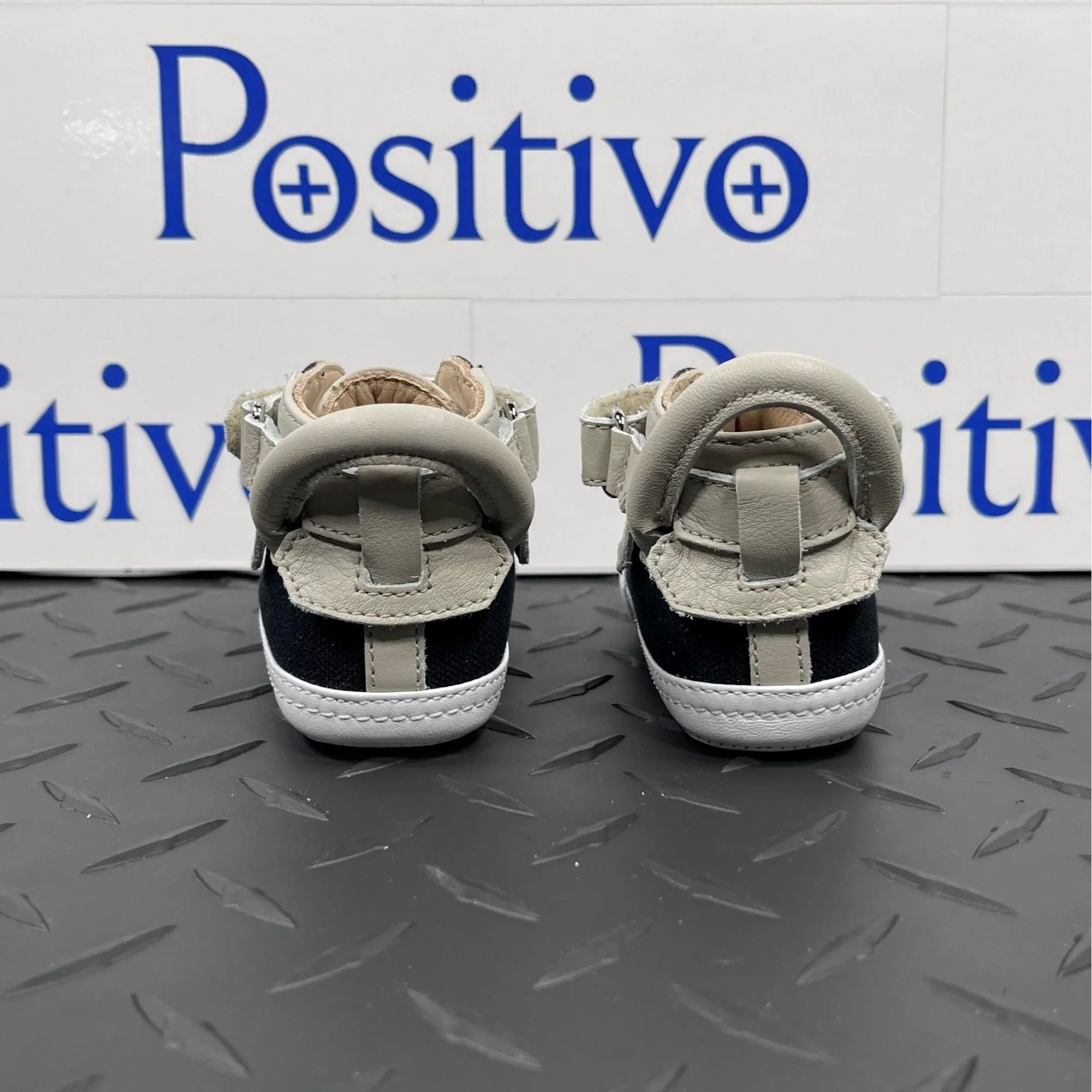 Buscemi 100MM Baby Canvas Black/Off White Sneakers