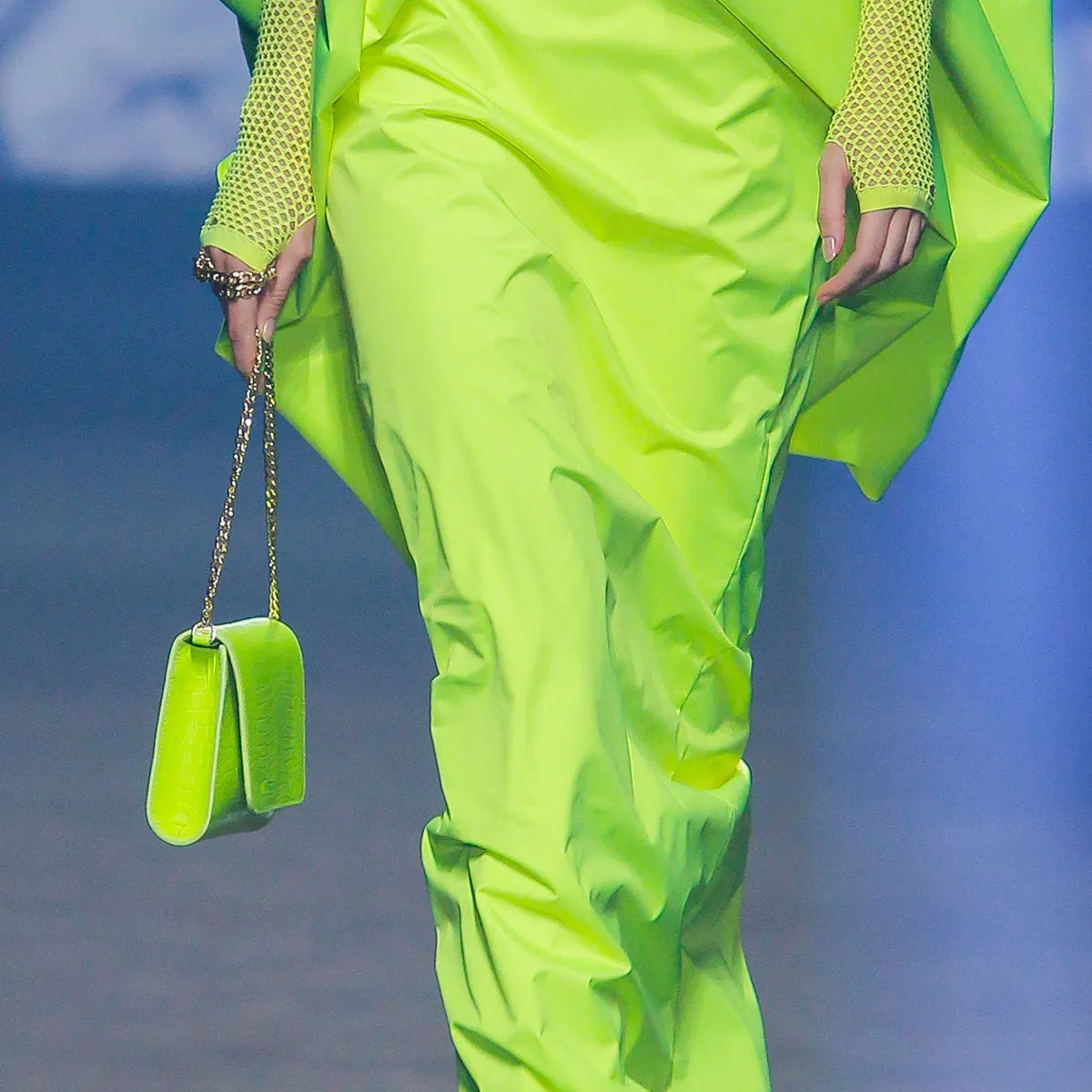 Cali clutch neon lime