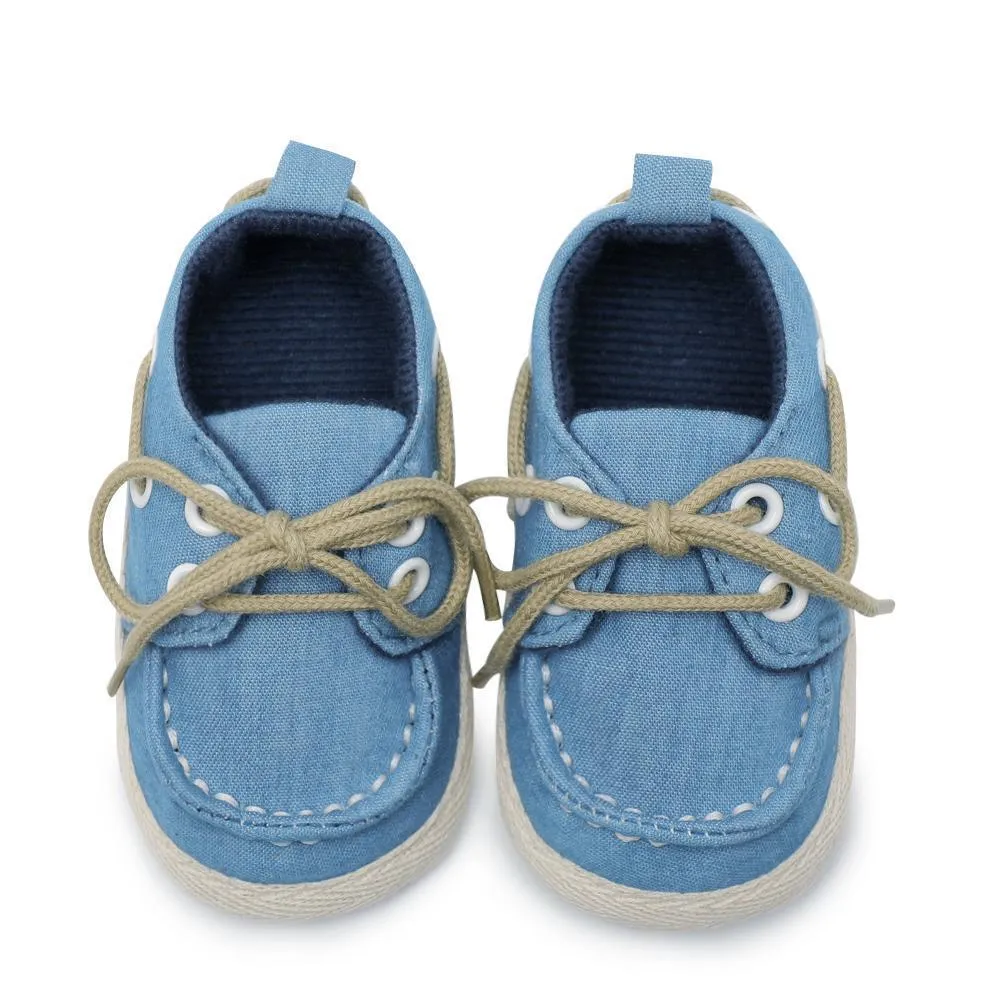 Canvas Lace-up Infant Sneakers