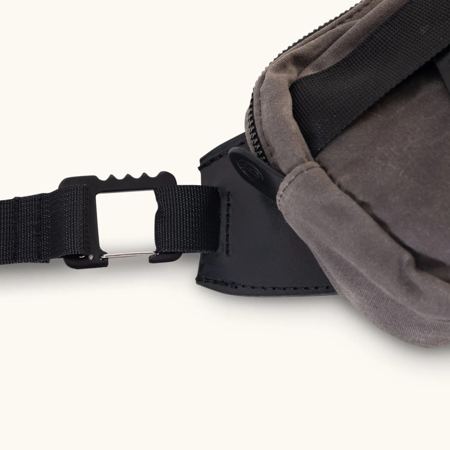 Canyon Crossbody Mini - Slate Grey Waxed Canvas