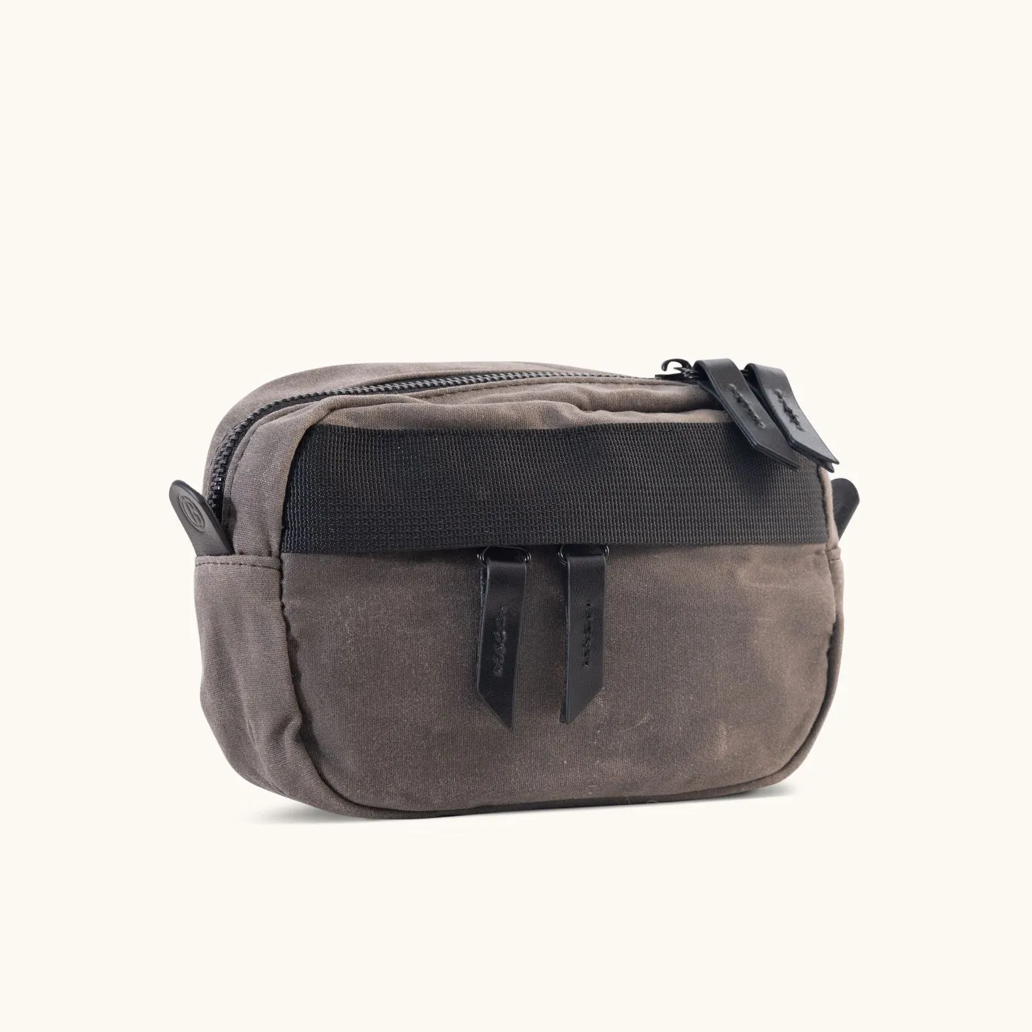 Canyon Crossbody Mini - Slate Grey Waxed Canvas