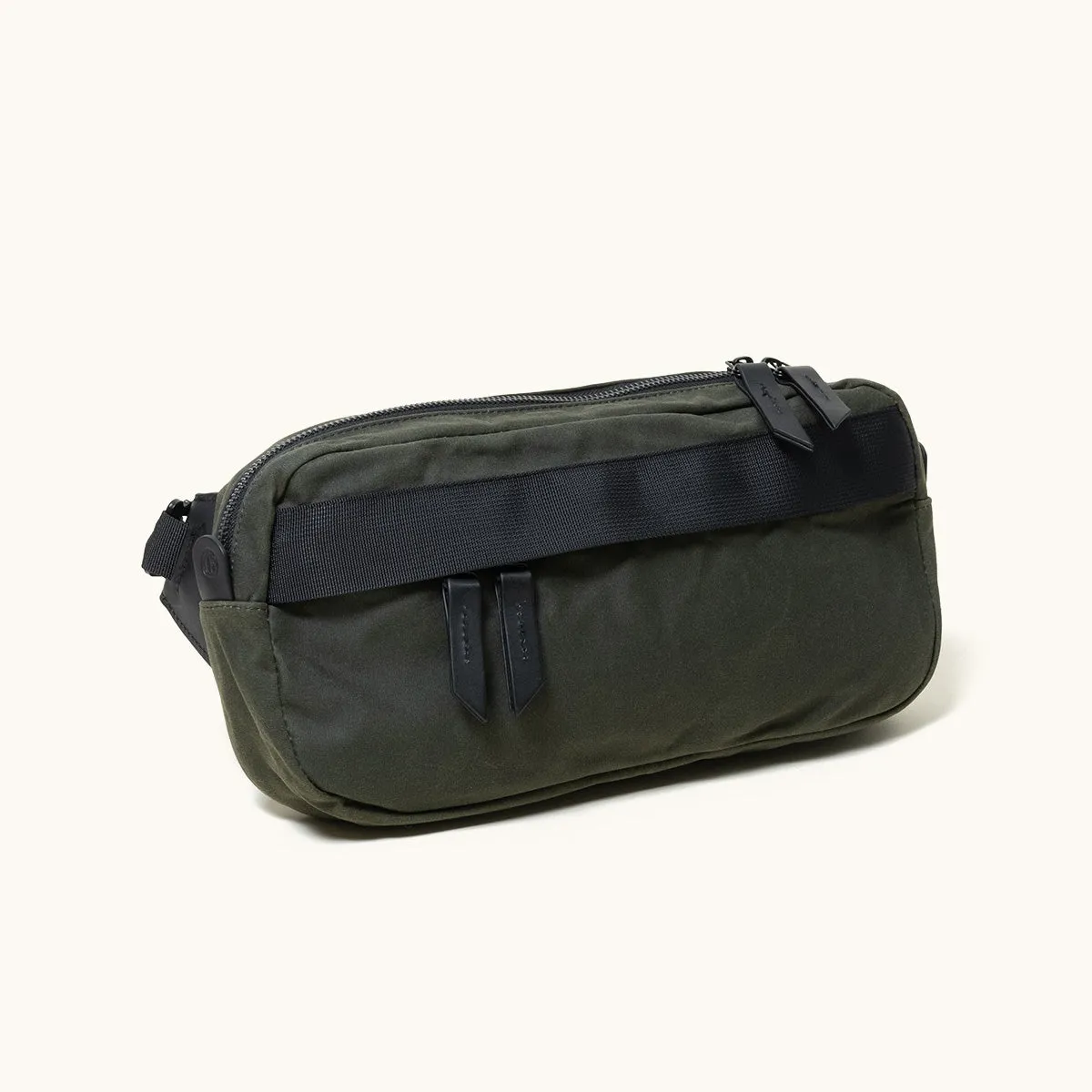 Canyon Crossbody Pack - Juniper Green (Waxed Canvas)