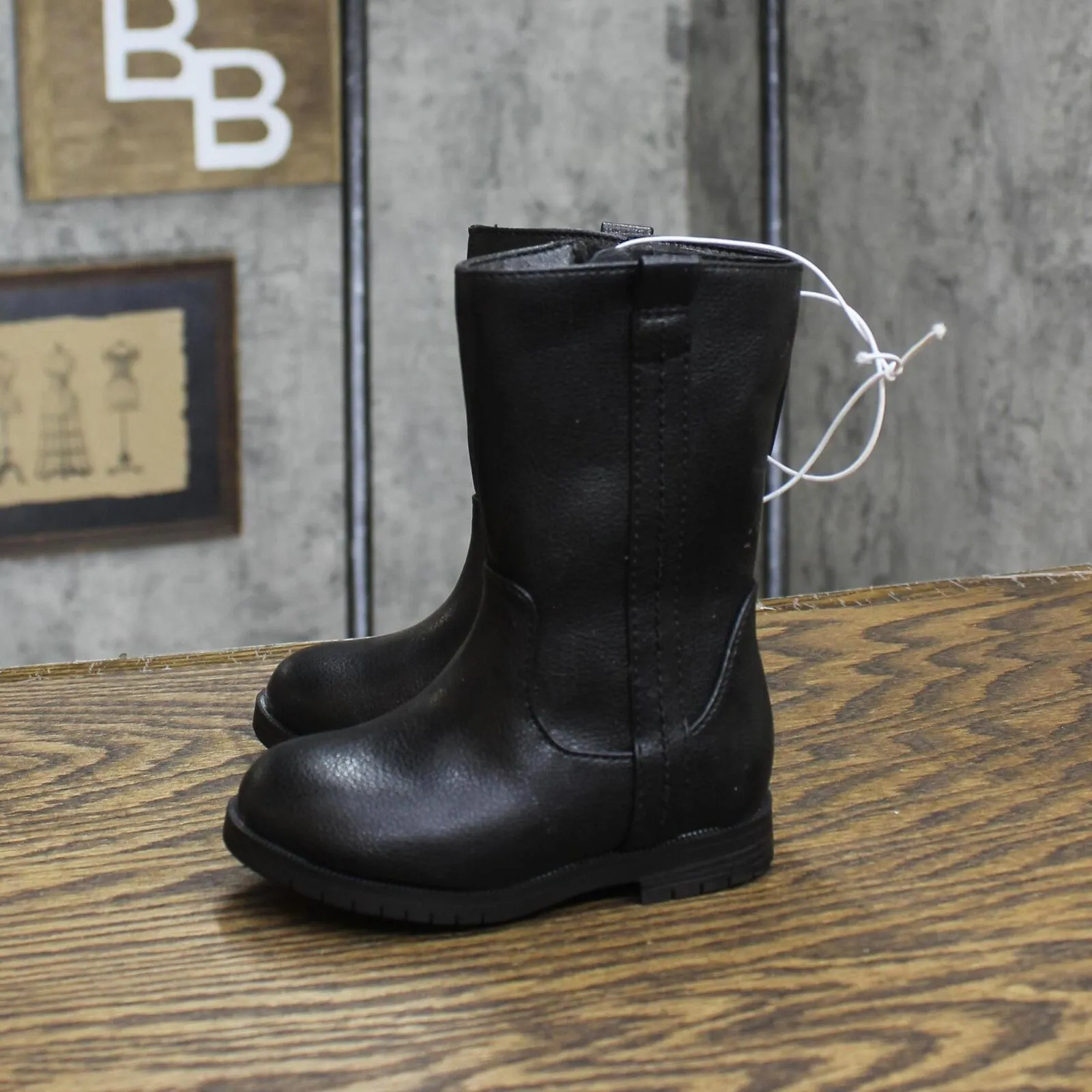 Cat & Jack Toddler Girls Mimi Riding Boots 88435552 Black 5T