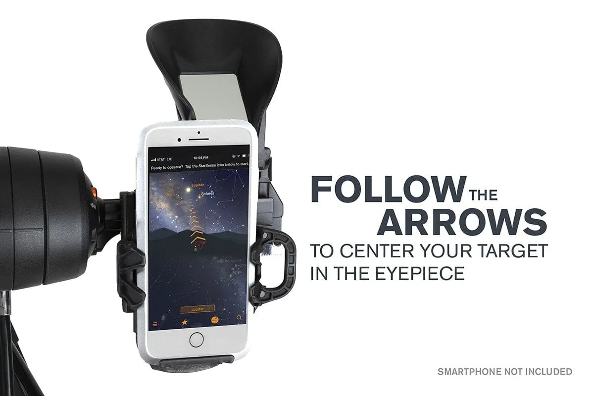 Celestron StarSense Explorer DX 102AZ Smartphone App-Enabled Refractor Telescope - 22460