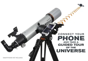 Celestron StarSense Explorer DX 102AZ Smartphone App-Enabled Refractor Telescope - 22460