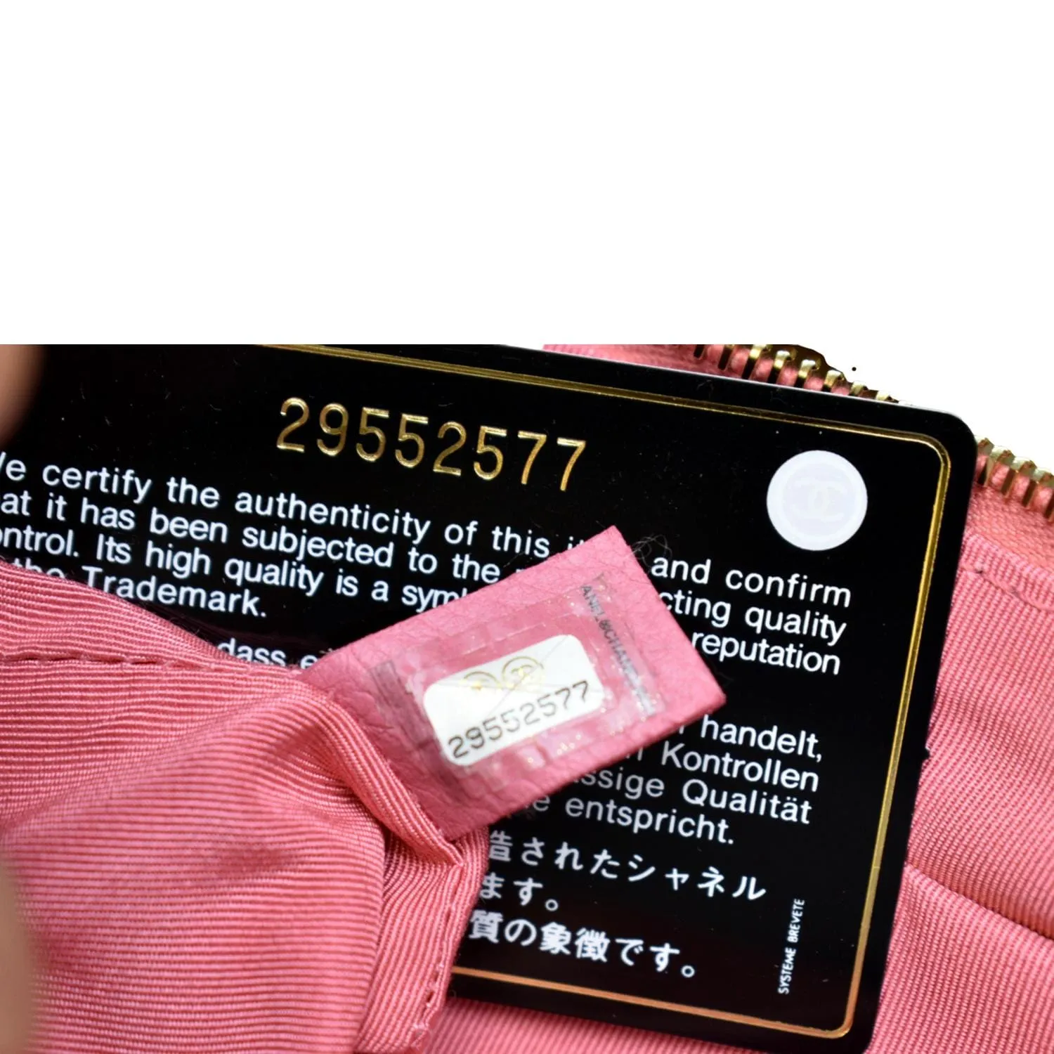 CHANEL Gabrielle Small Aged Calfskin Leather Hobo Crossbody Bag Pink