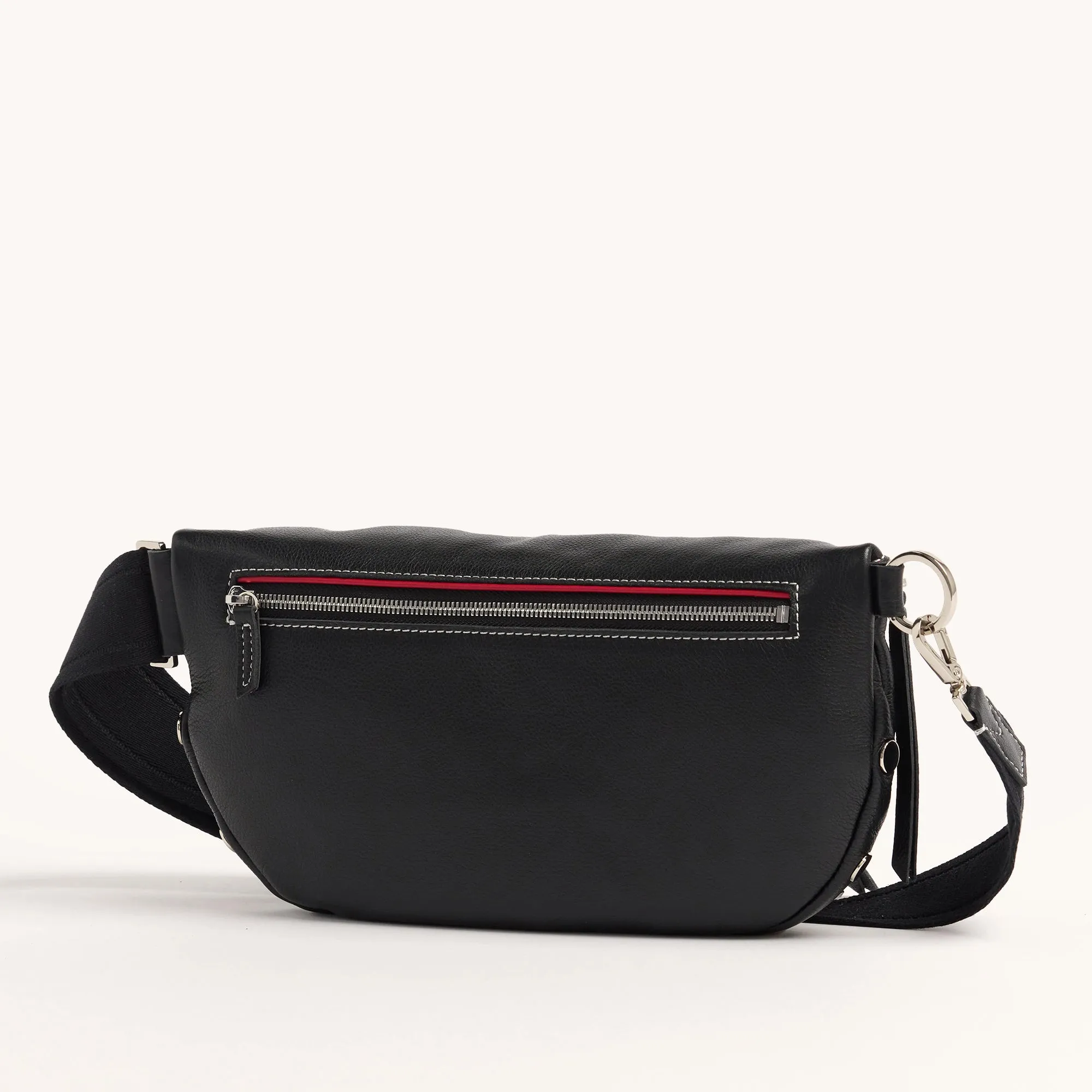 Charles Crossbody | Tempo Black/Silver | Lrg