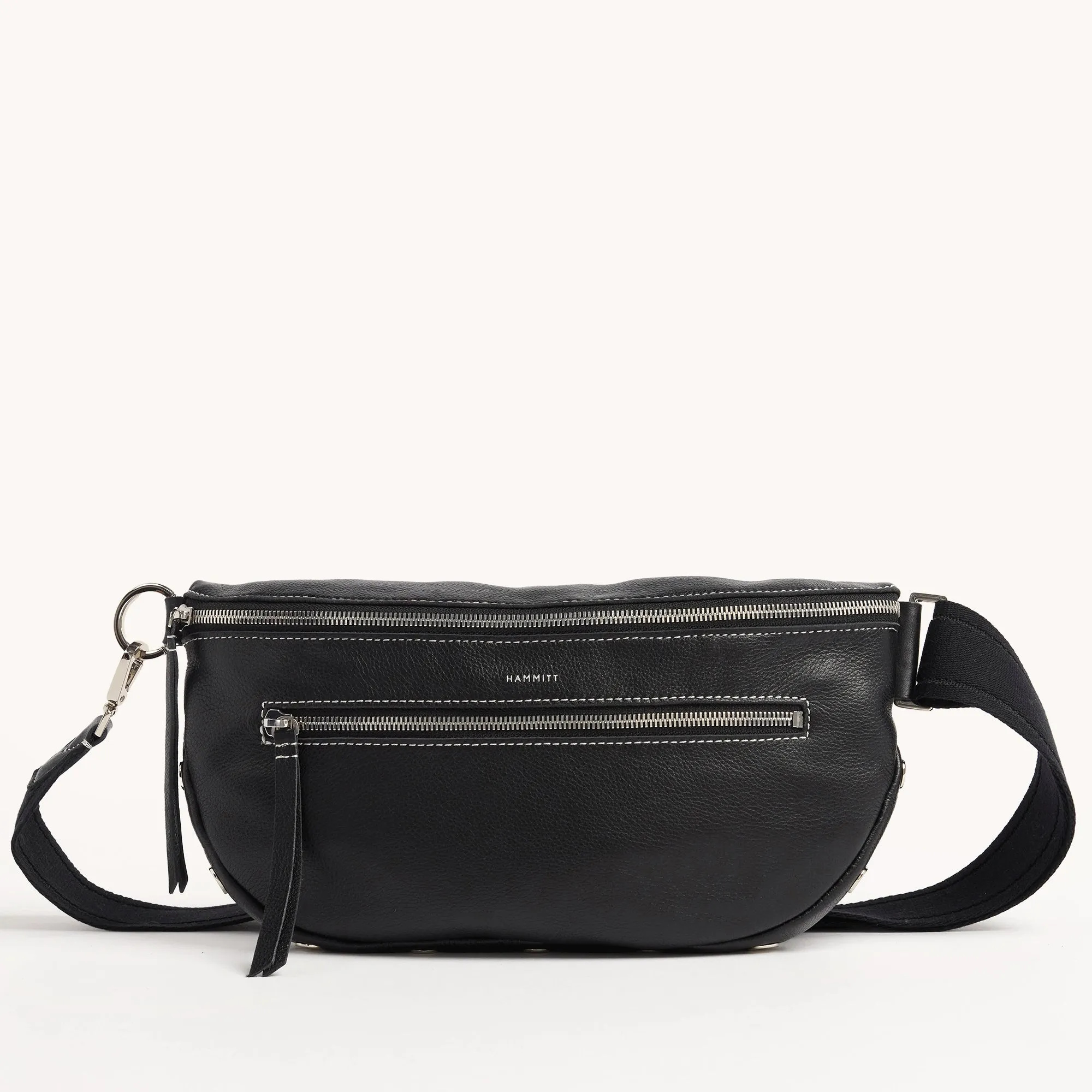 Charles Crossbody | Tempo Black/Silver | Lrg
