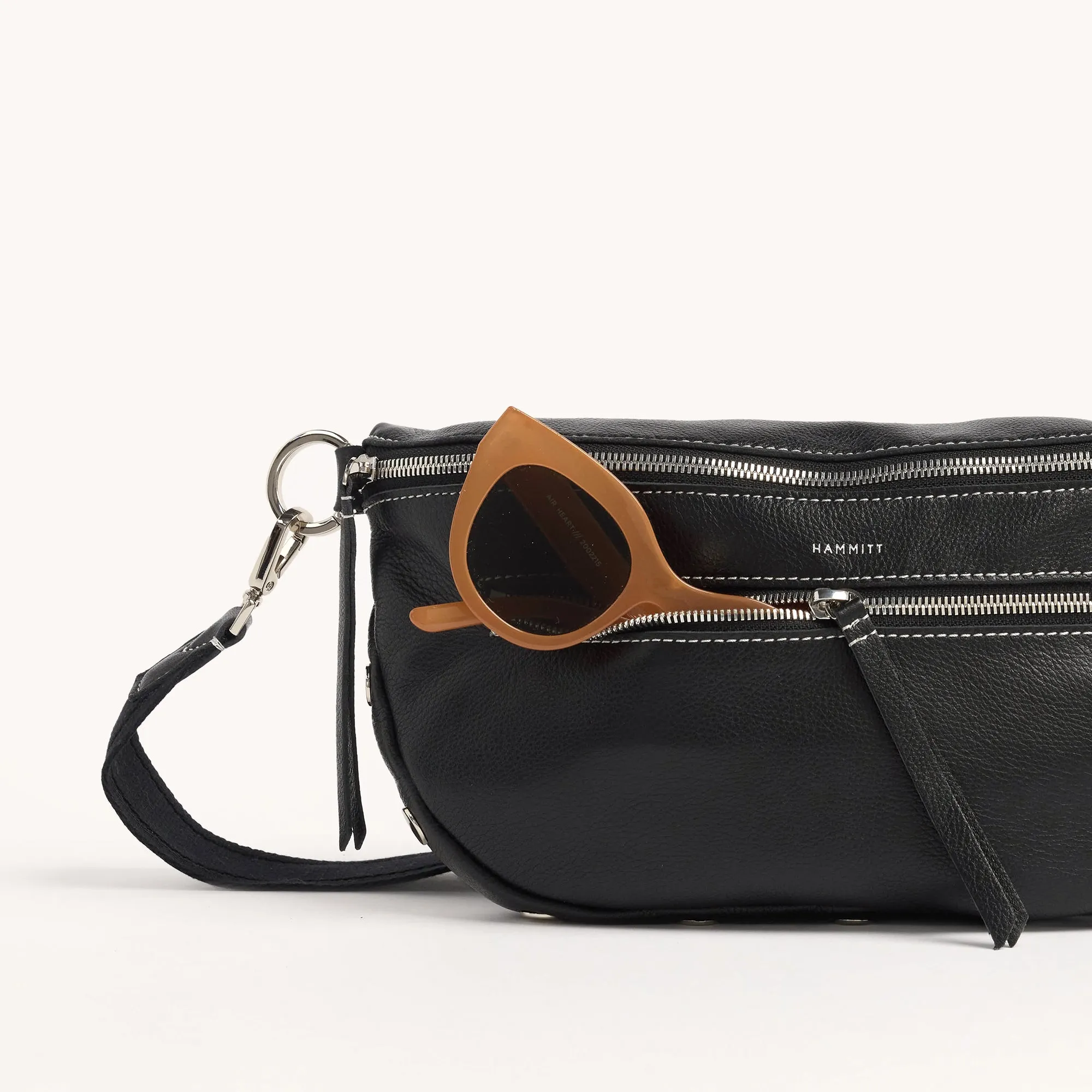 Charles Crossbody | Tempo Black/Silver | Lrg