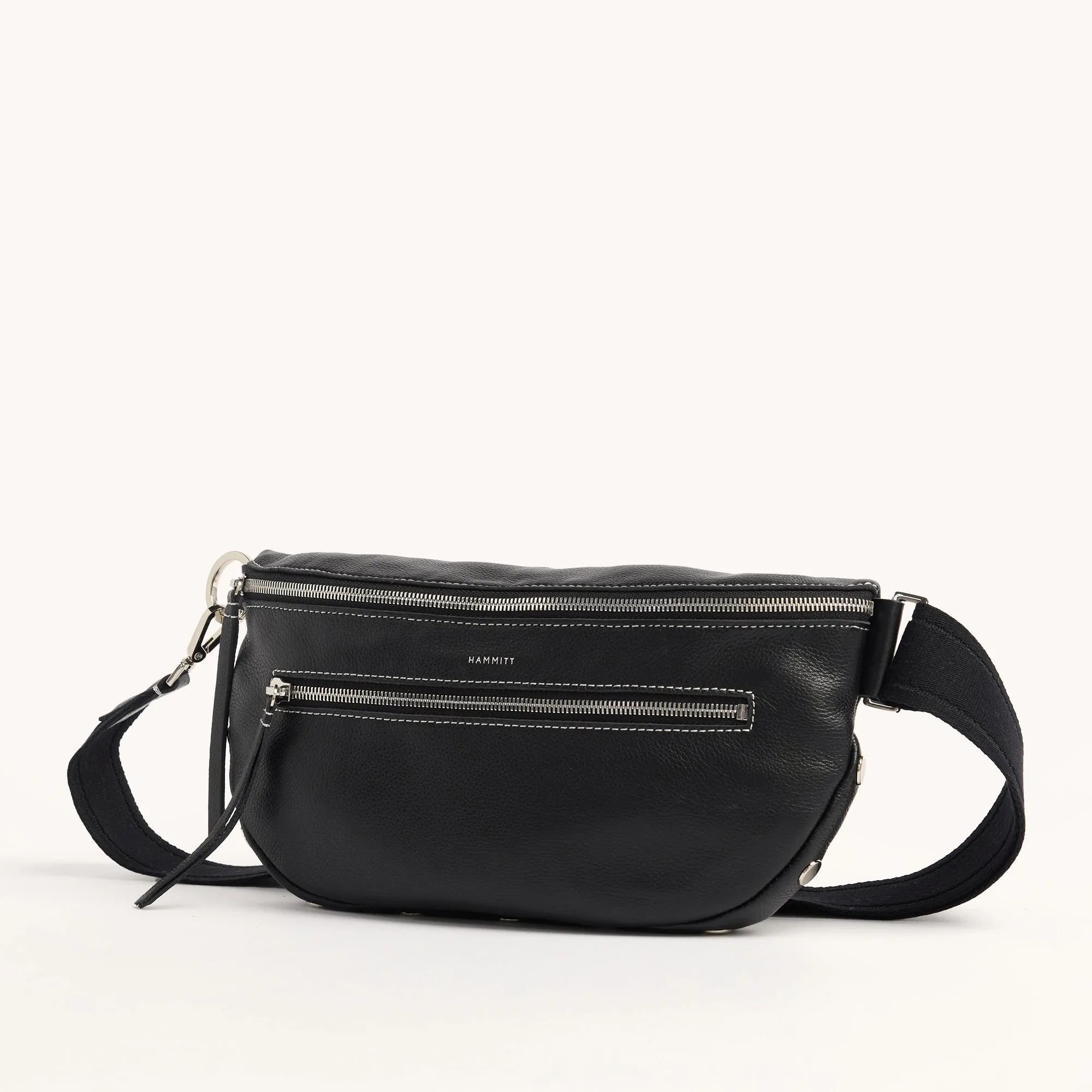 Charles Crossbody | Tempo Black/Silver | Lrg