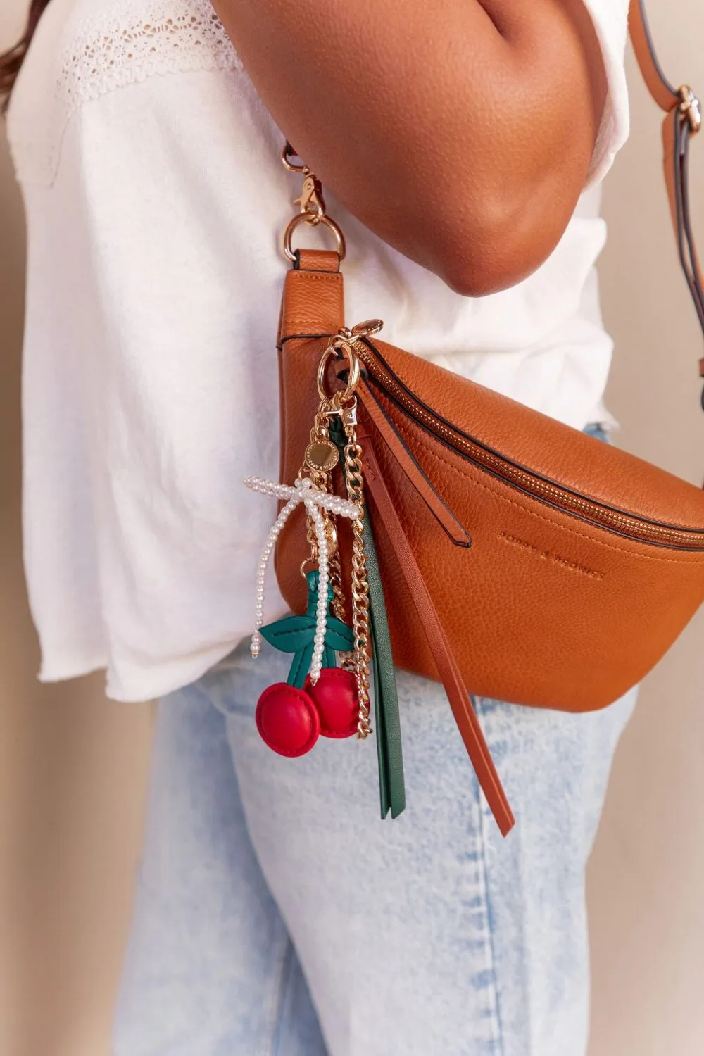 Cherry Bag Charm